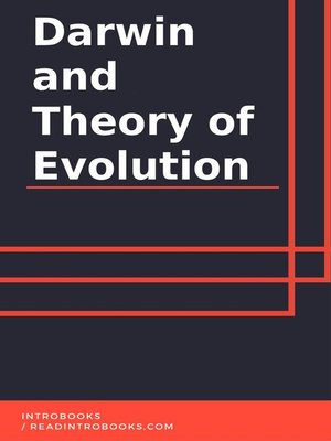 cover image of Darwin and Theory of Evolution